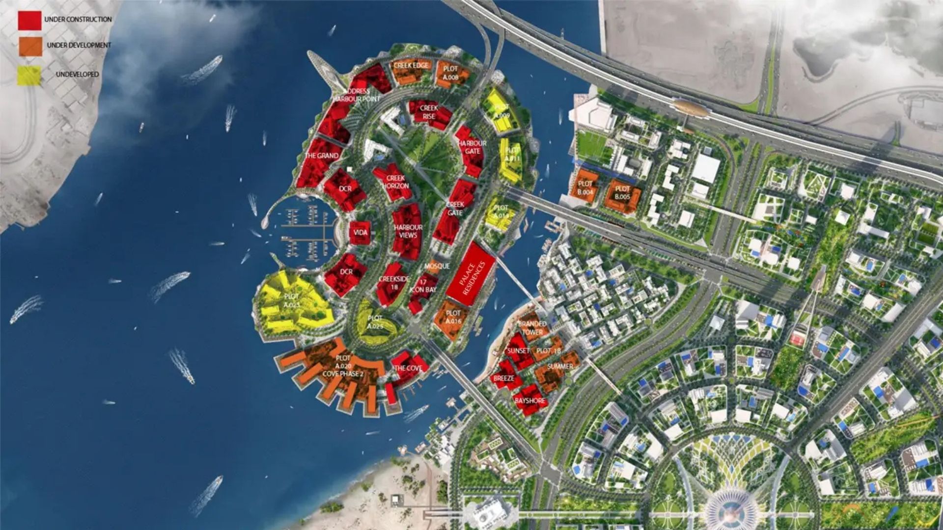 Dubai Creek Harbour Masterplan